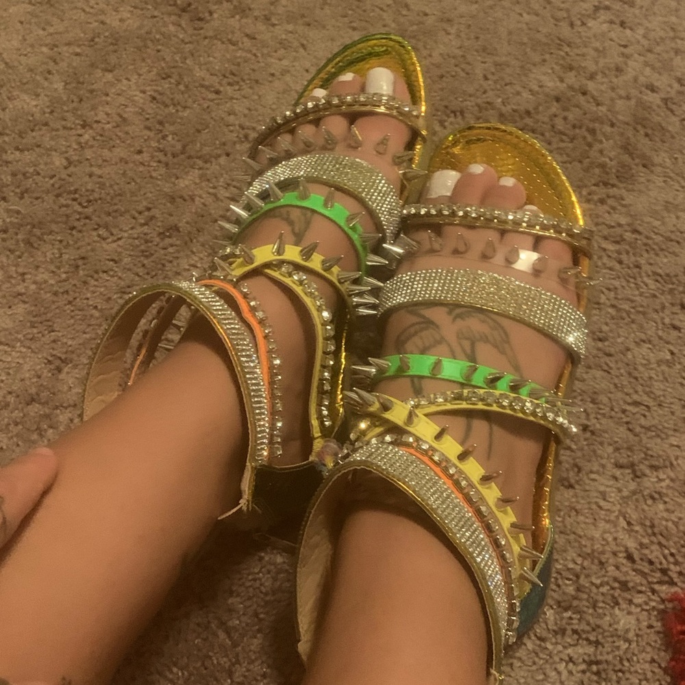 One of a kind sandals 🧚🏼‍♀️🧚🏼